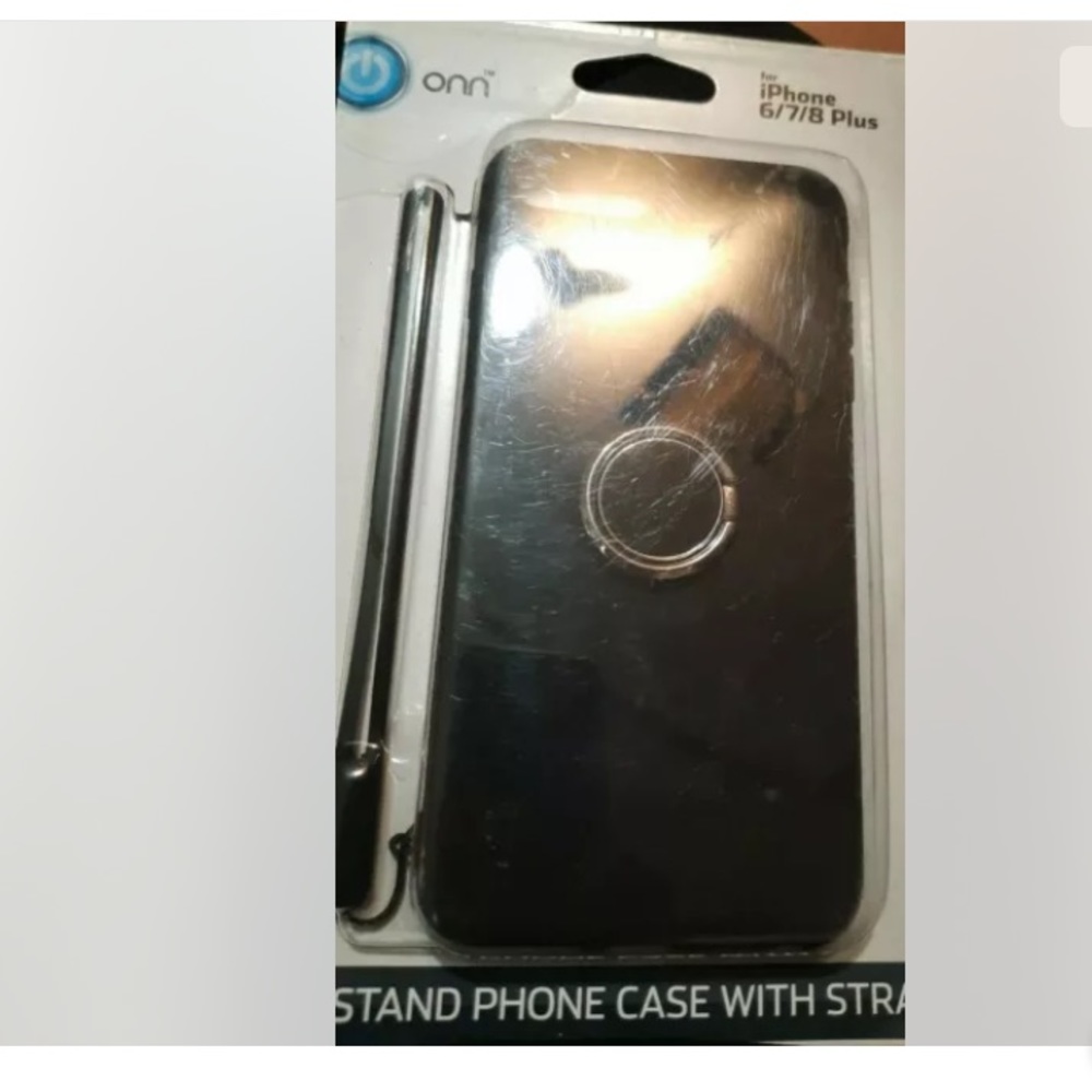 💜iphone 6/6S/7/8 Plus Ring Stand Case with Strap